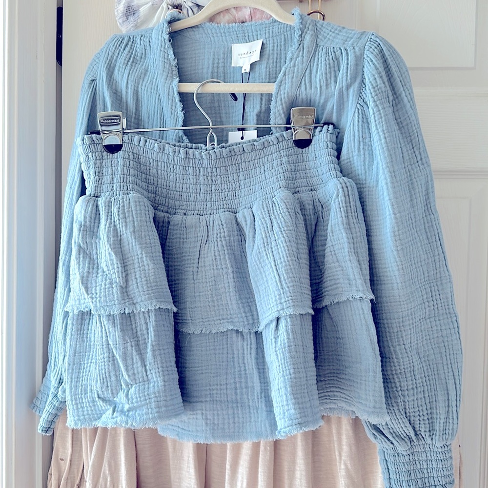 NWT SUNDAYS 2pc Skirt Set